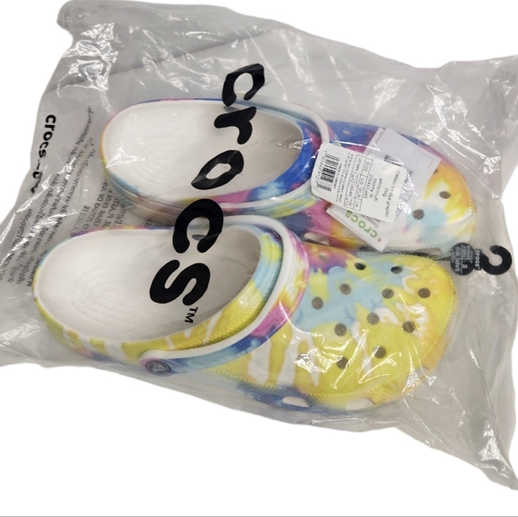 CROCS Classic Tie Dye Graphic Clog - Picture 3 of 5